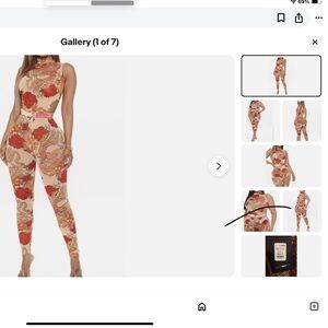 Queen Marie Mesh Cutout Clubwear Jumpsuit 2XL Dragon Rose Bodycon Y2K